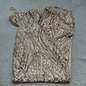 New Sequin Maxi Prom Dress